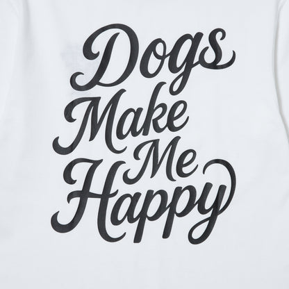 Dogs Make Me Happy S/S Top